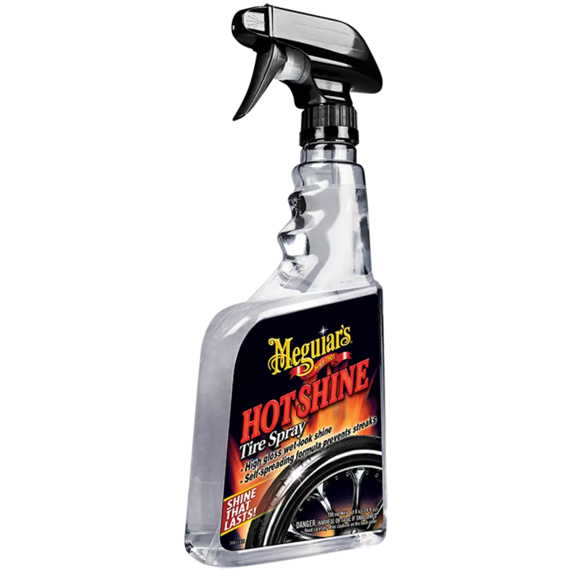 MEGUIARS G12024 HOT SHINE TIRE SPRAY TRIGGER 710ml Meguiar S Since 1901